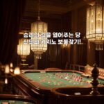 승리의 길을 열어주는 당신만의 카지노 보물찾기!